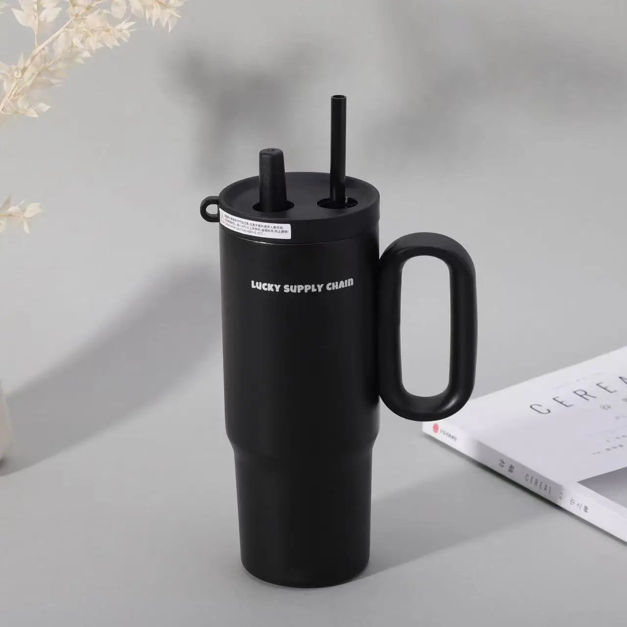750Ml Stainless Steel Thermos Double-Layer Insulation Cold and Hot Stanleycup Fathers Day Gifts Camping and Travel Thermal Mug